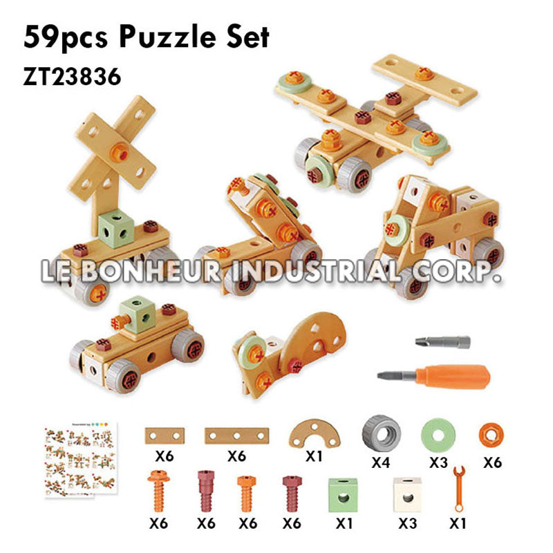 59pcs Puzzle Set