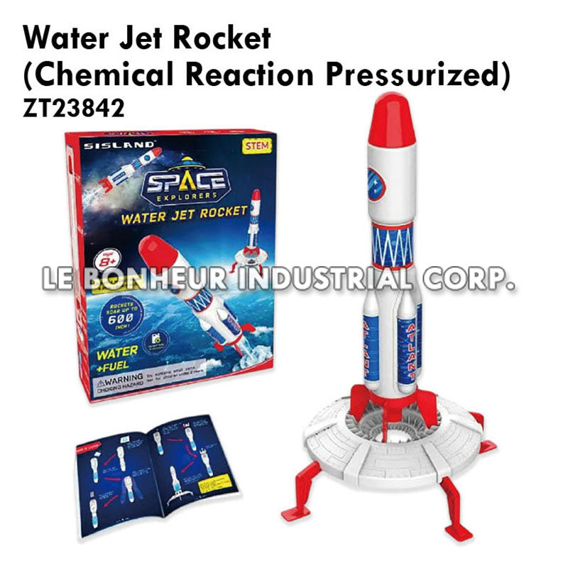 Water Jet Rocket (Chemical Reaction Pressurized)