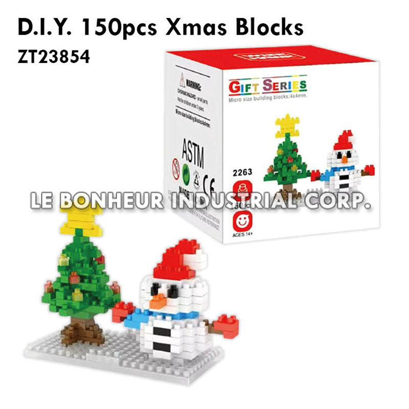 D.I.Y. 150pcs Xmas Blocks
