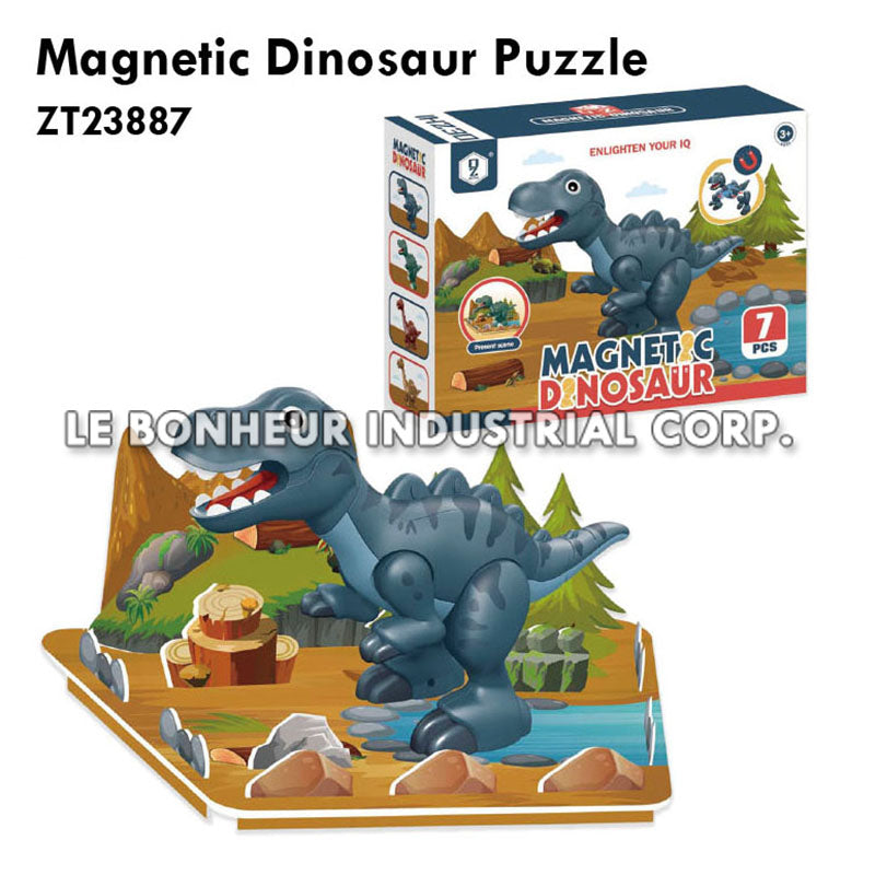Magnetic Dinosaur Puzzle