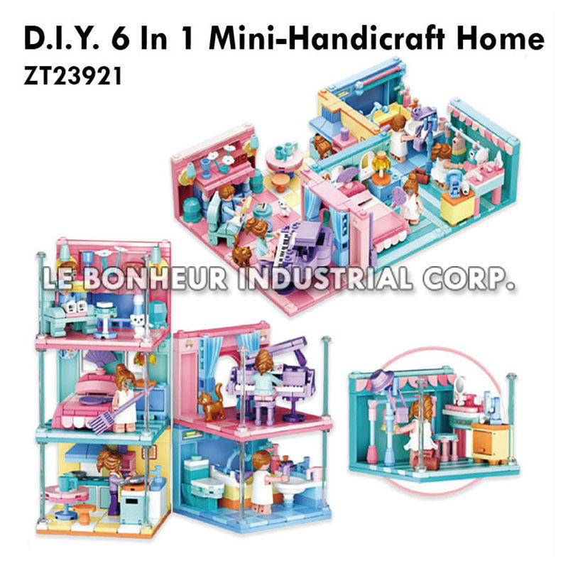 D.I.Y. 6 In 1 Mini-Handicraft Home