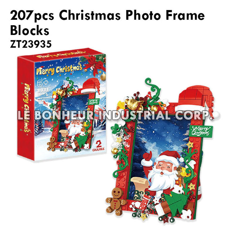 207pcs Christmas Photo Frame Blocks