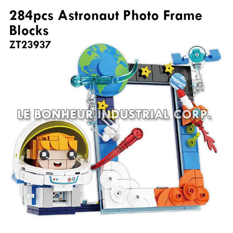 284pcs Astronaut Photo Frame Blocks