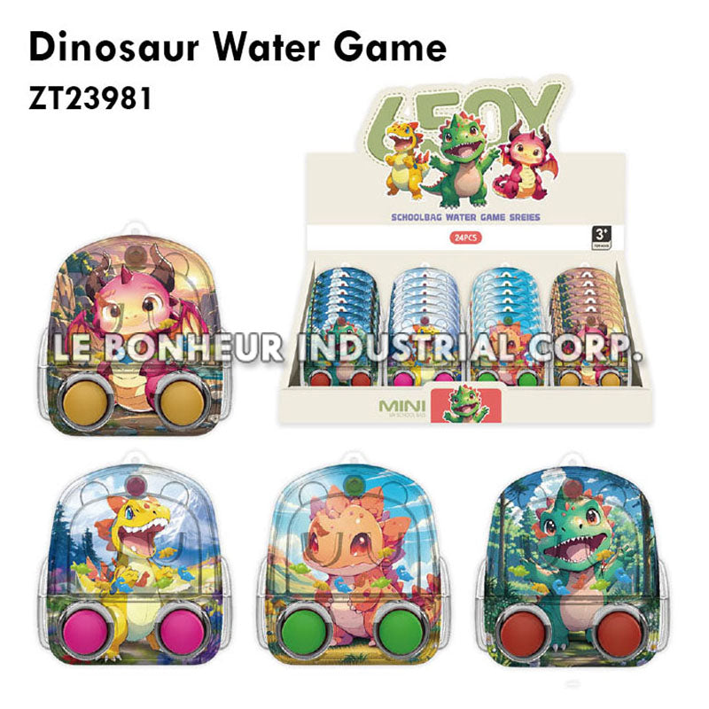 Dinosaur Water Game