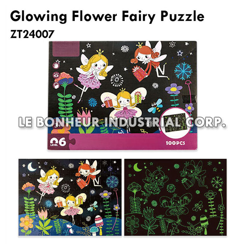 Glowing Flower Fairy Puzzle