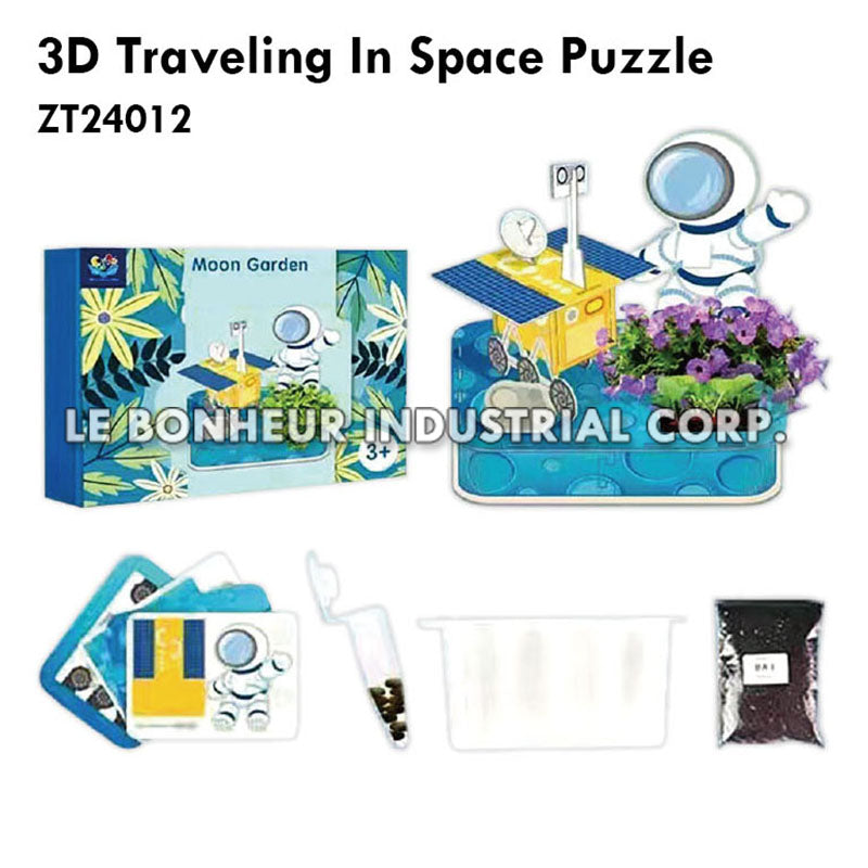 3D Traveling In Space Puzzle