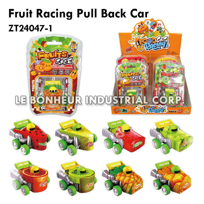 Fruit Racing Pull Back Car