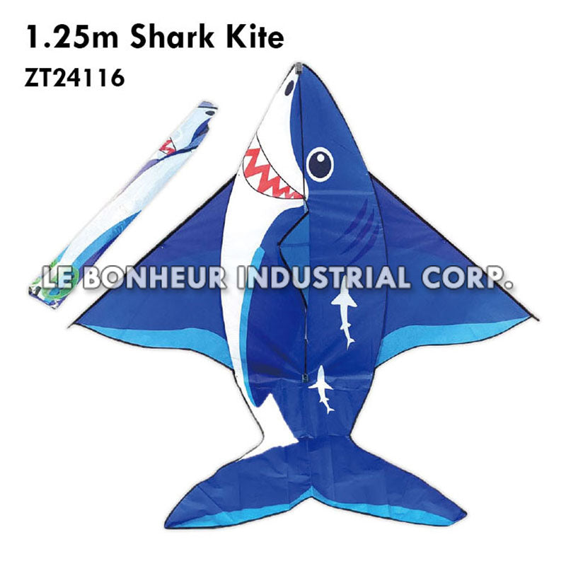1.25m Shark Kite