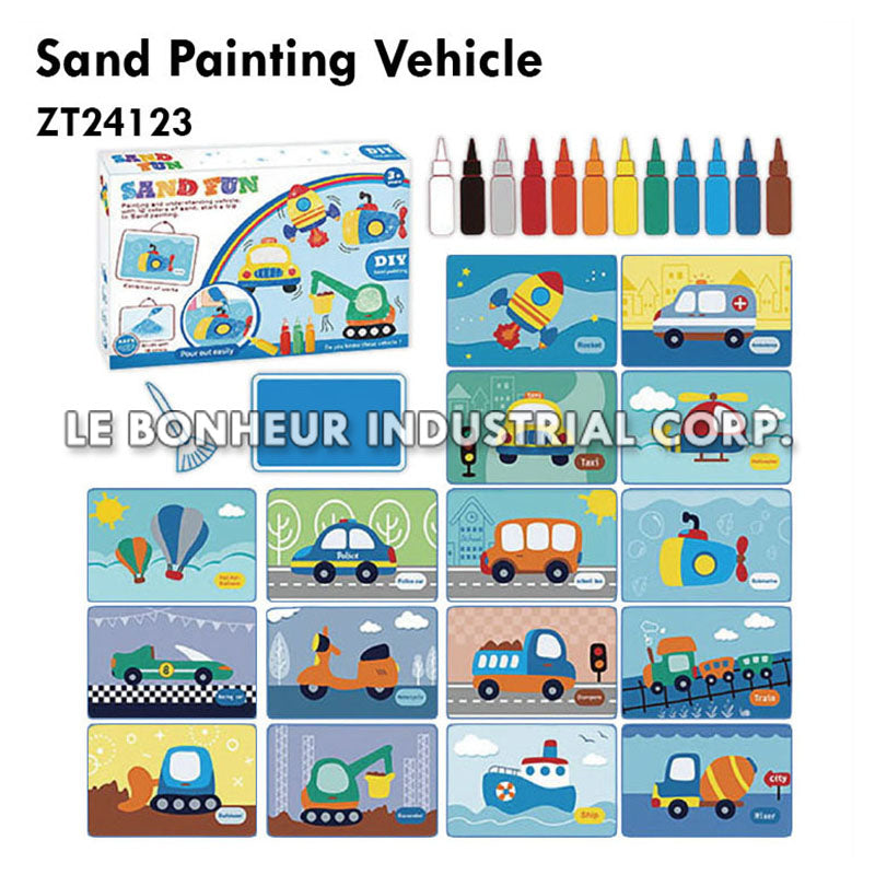Sand Painting Vehicle