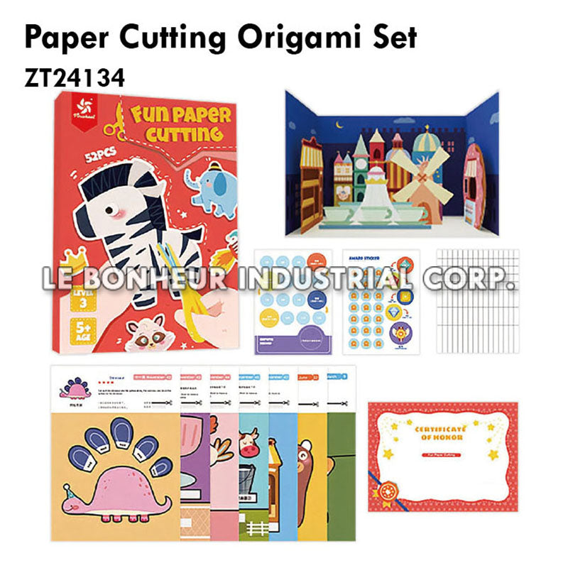Paper Cutting Origami Set