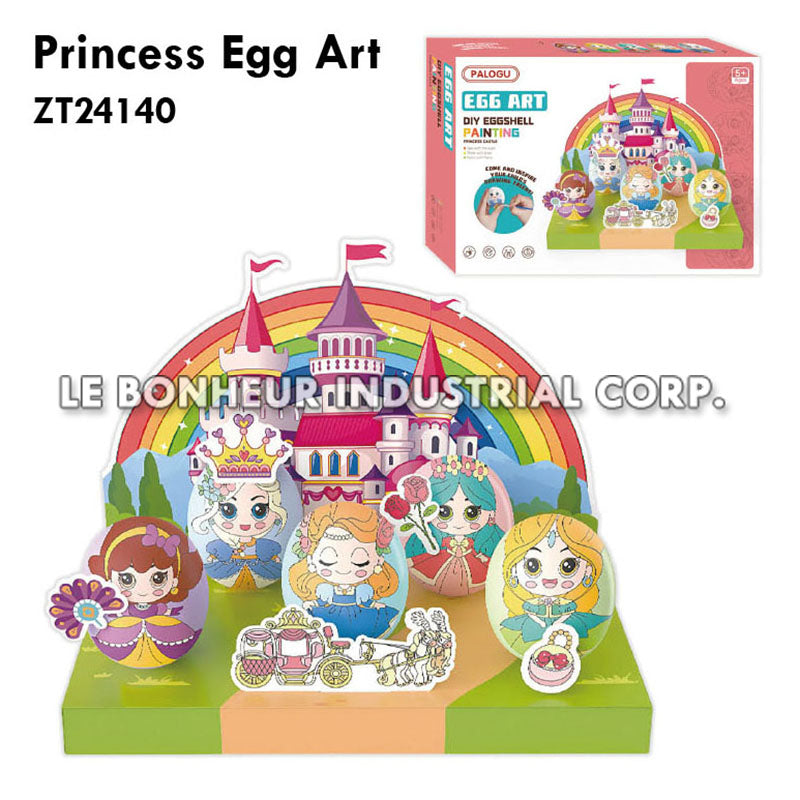 Princess Egg Art
