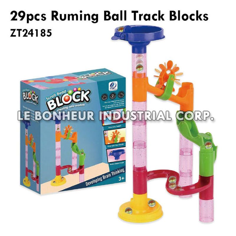29pcs Ruming Ball Track Blocks