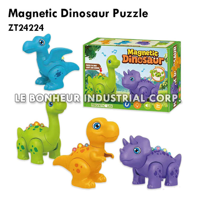 Magnetic Dinosaur Puzzle