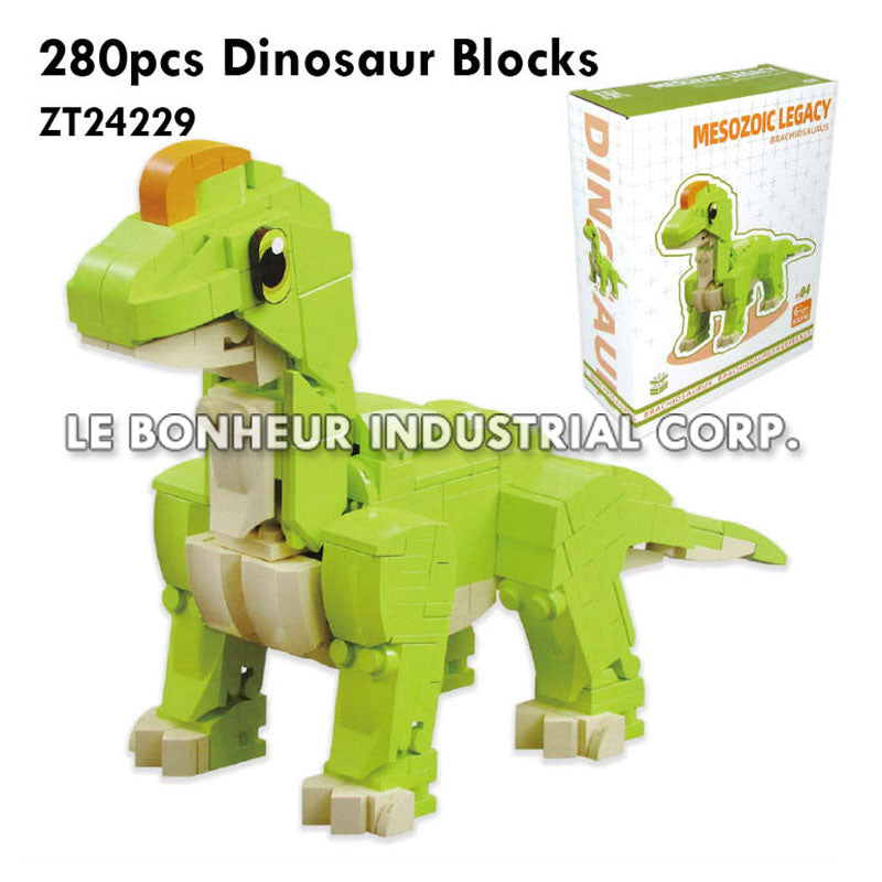 280pcs Dinosaur Blocks