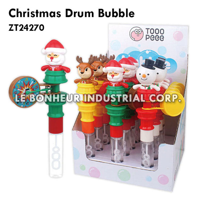 Christmas Drum Bubble