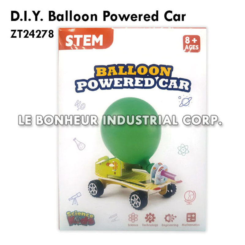 D.I.Y. Balloon Powered Car