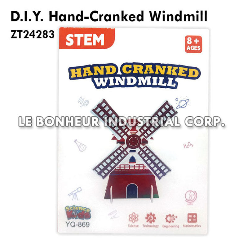 D.I.Y. Hand-Cranked Windmill
