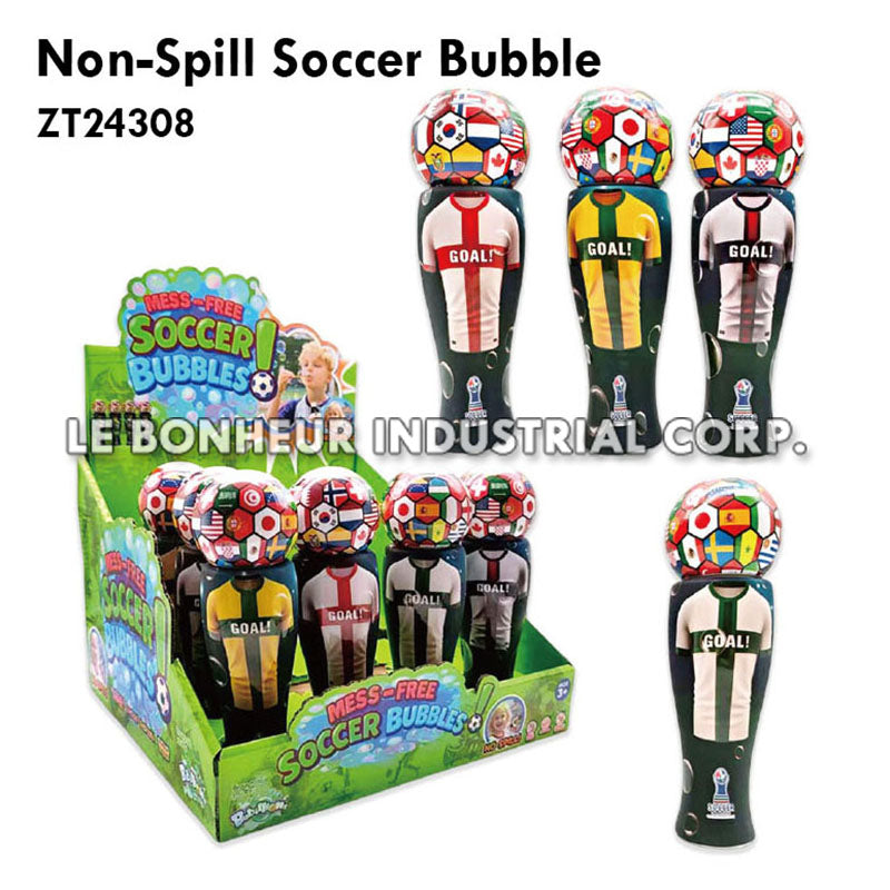 Non-Spill Soccer Bubble