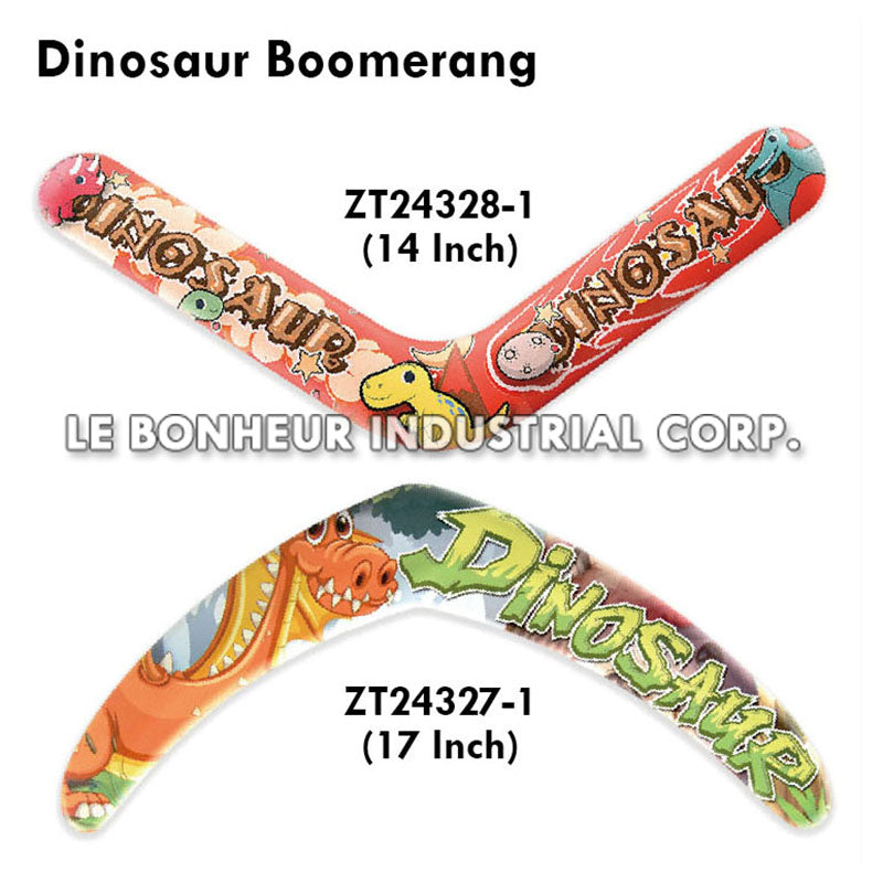 14 Inch Dinosaur Boomerang