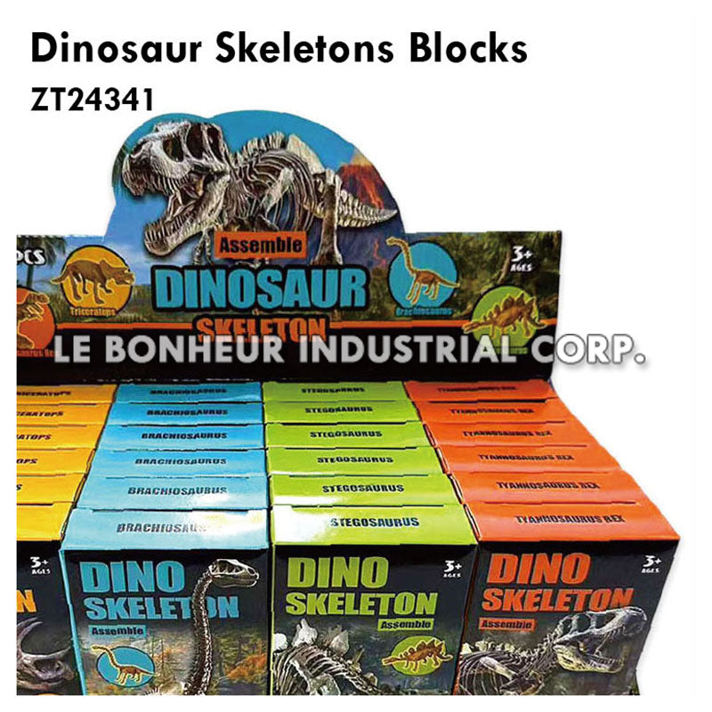 Dinosaur Skeletons Blocks