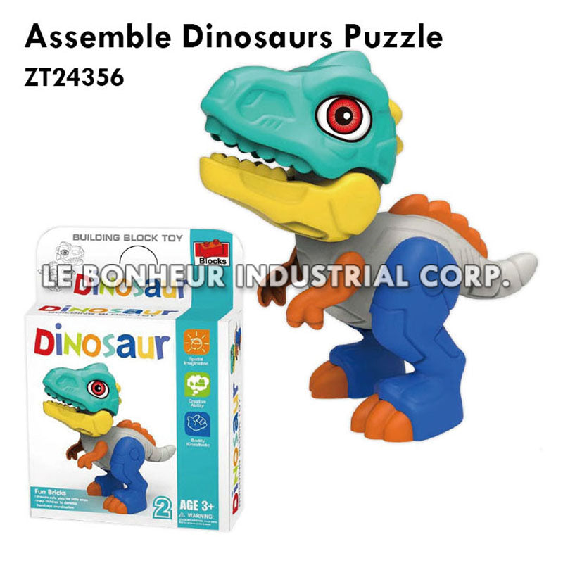 Assemble Dinosaurs Puzzle
