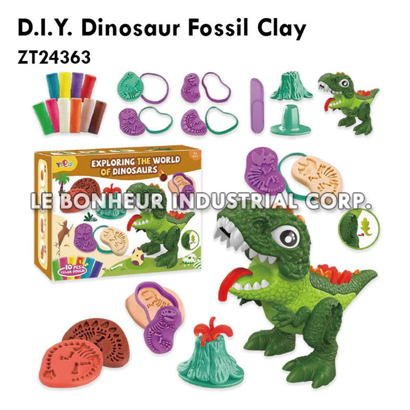 D.I.Y. Dinosaur Fossil Clay