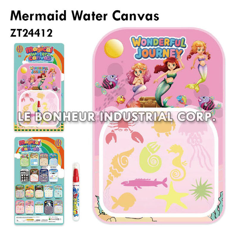 Mermaid Water Canvas