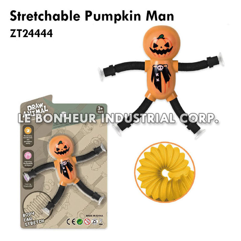 Stretchable Pumpkin Man