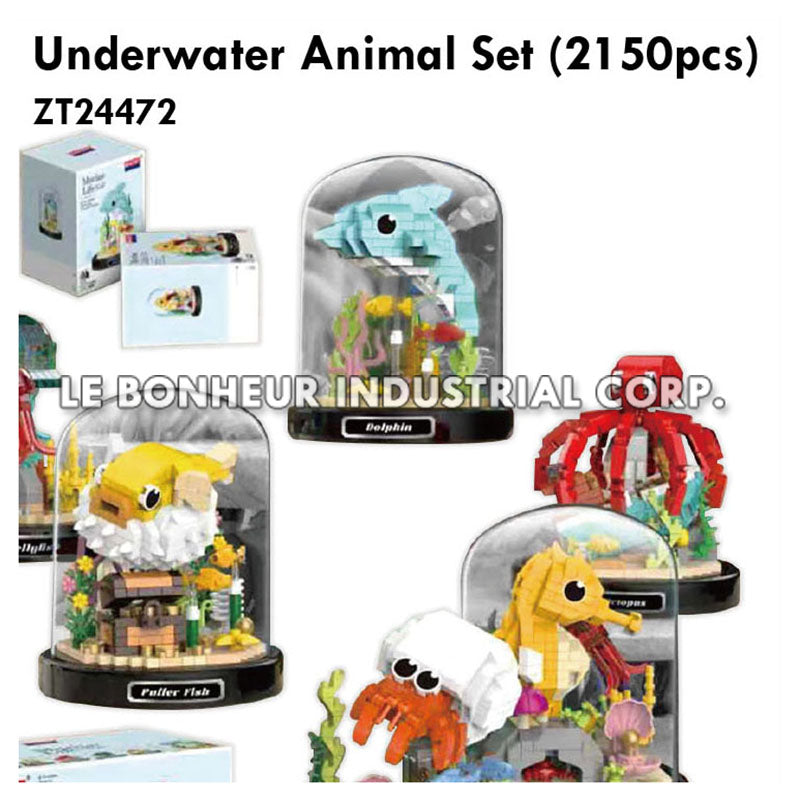 Underwater Animal Set (2150pcs)