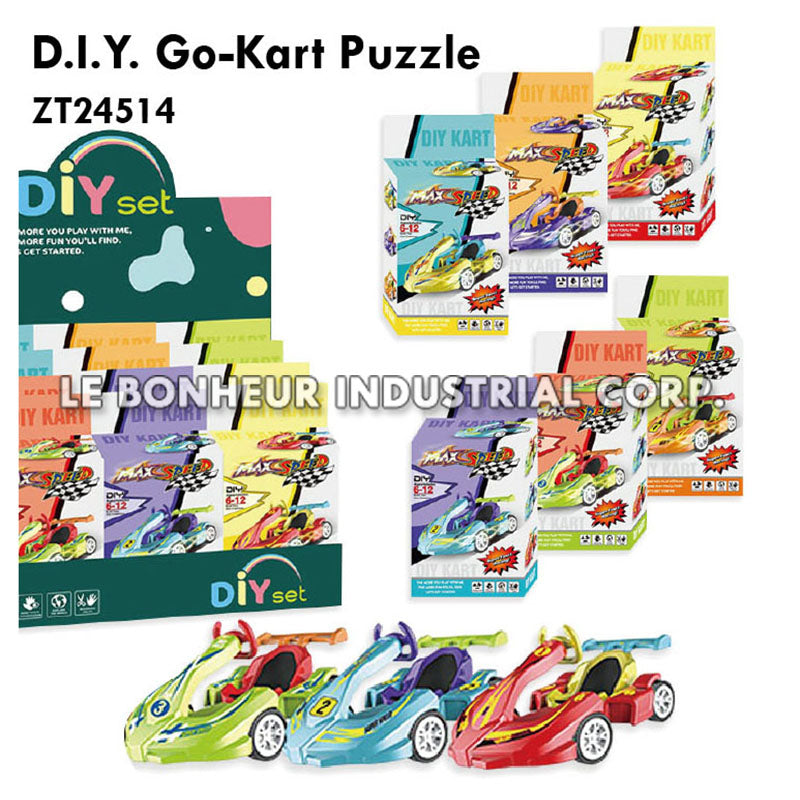 D.I.Y. Go-Kart Puzzle