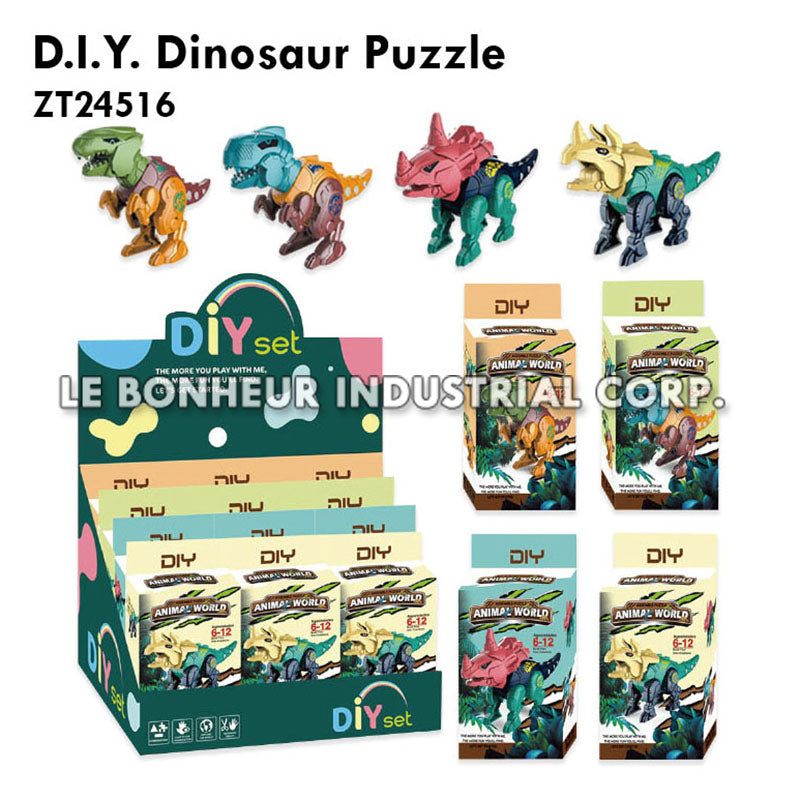 D.I.Y. Dinosaur Puzzle