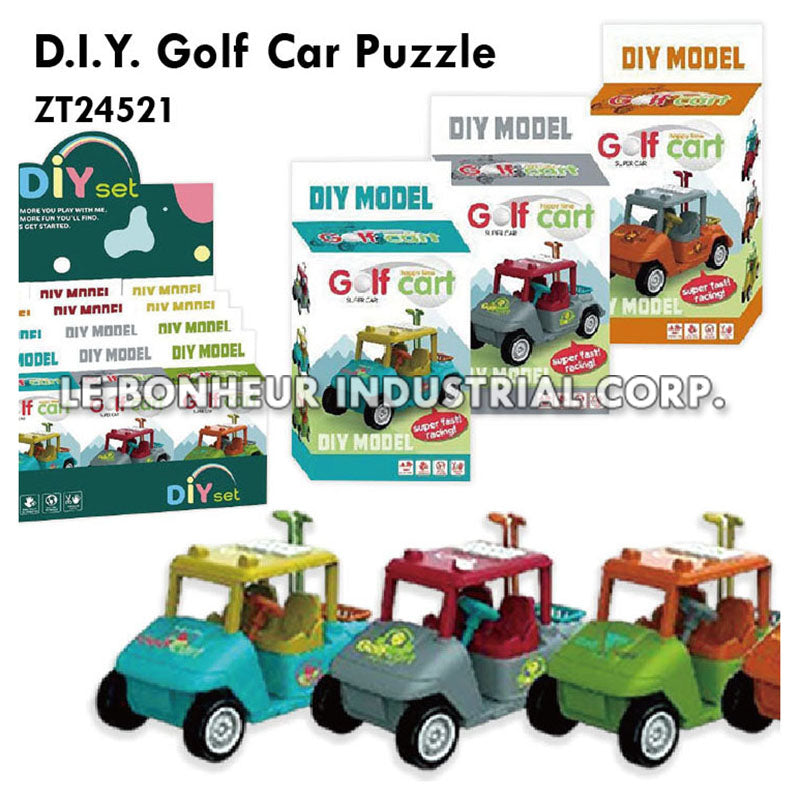 D.I.Y. Golf Car Puzzle