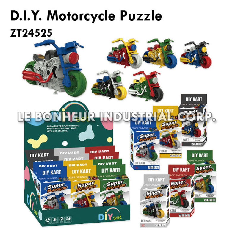 D.I.Y. Motorcycle Puzzle