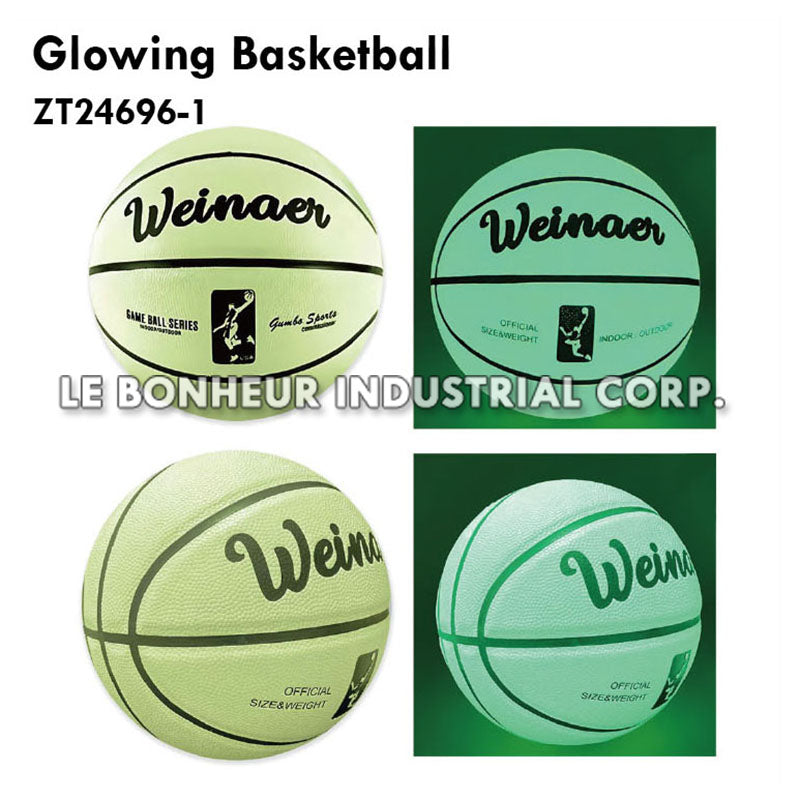 Glowing Basketball