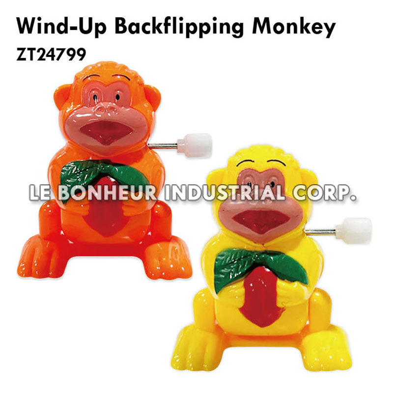 Wind-Up Backflipping Monkey