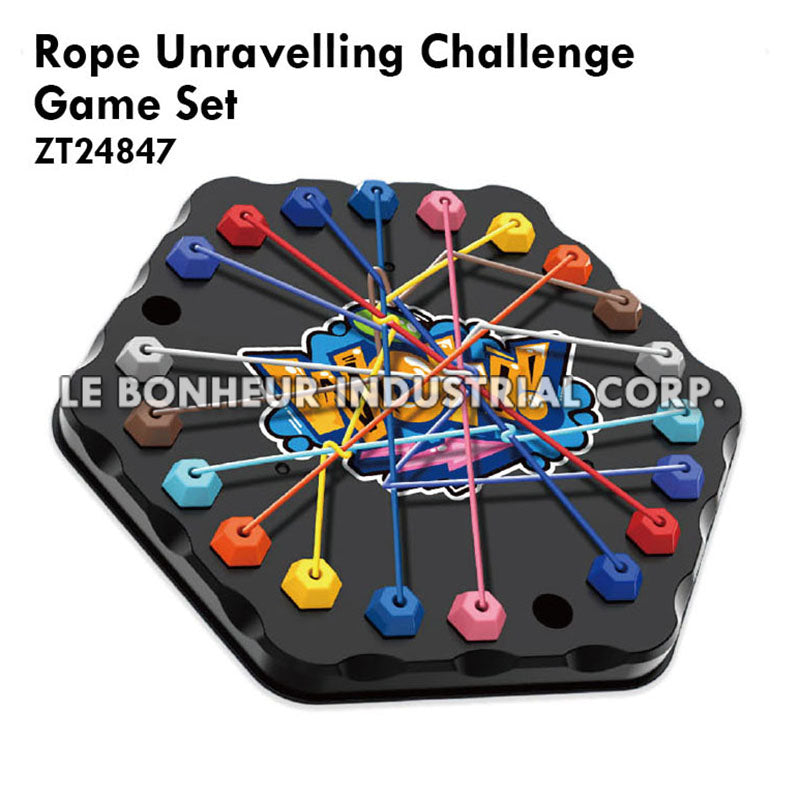 Rope Unravelling Challenge Game Set