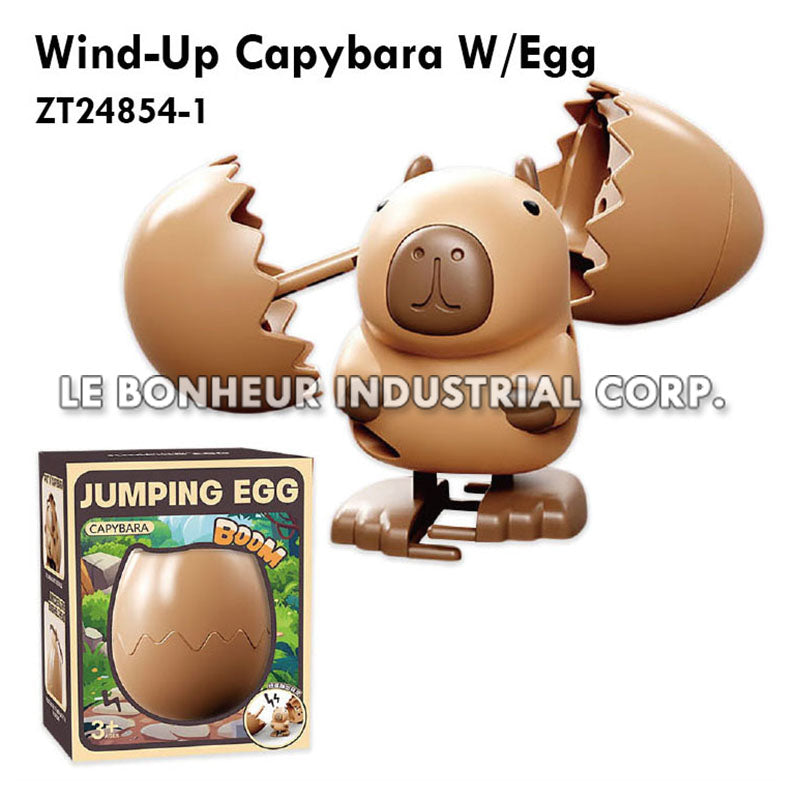 Wind-Up Capybara W/Egg