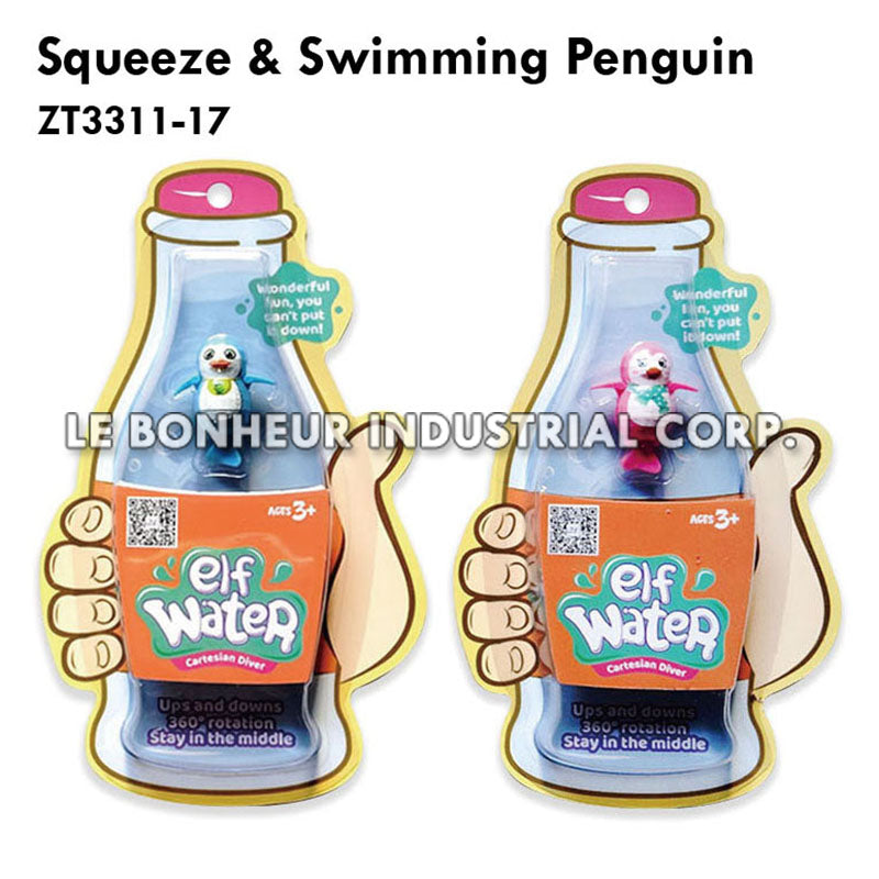 Squeeze & Swimming Penguin