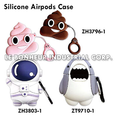 Silicone Shark Airpods Case