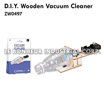 D.I.Y. Wooden Vacuum Cleaner