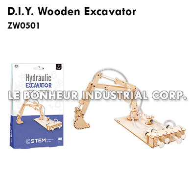 D.I.Y. Wooden Excavator