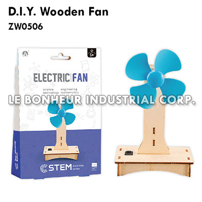 D.I.Y. Wooden Fan