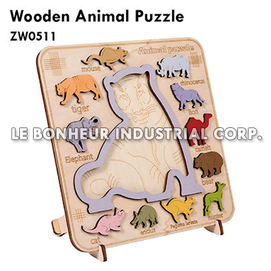 Wooden Animal Puzzle
