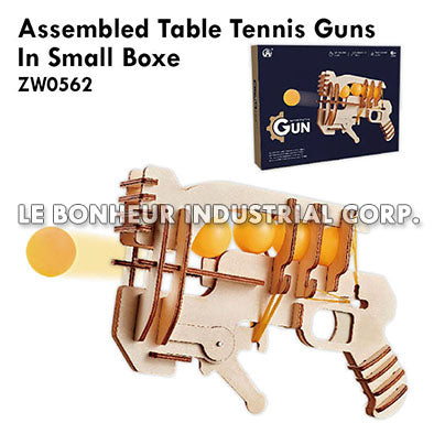 Assembled Table Tennis Guns In Small Boxe