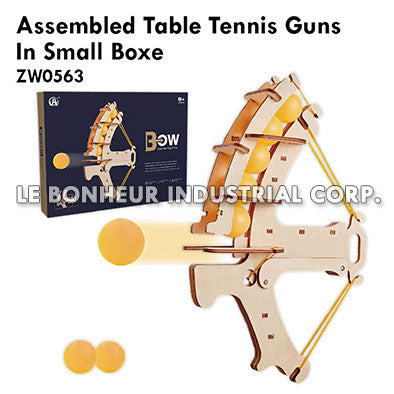 Assembled Table Tennis Guns In Small Boxe