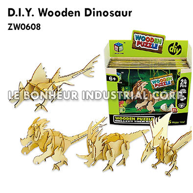 D.I.Y. Wooden Dinosaur