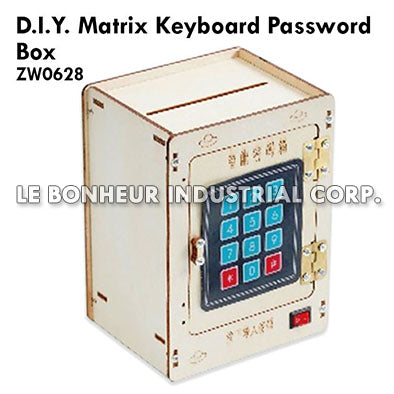 D.I.Y. Matrix Keyboard Password Box