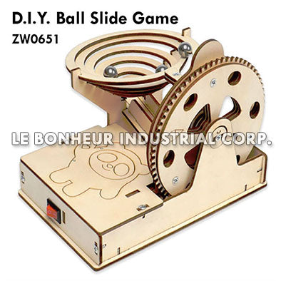 D.I.Y. Ball Slide Game
