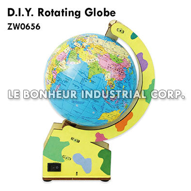 D.I.Y. Rotating Globe
