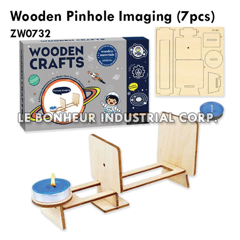 Wooden Pinhole Imaging (7pcs)